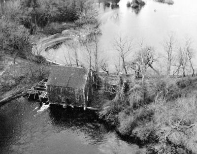 overhead view of Caman's Mill